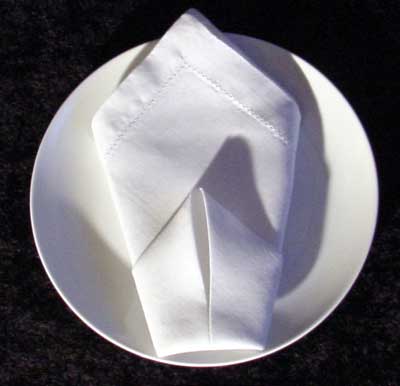 Cone Napkin Fold
